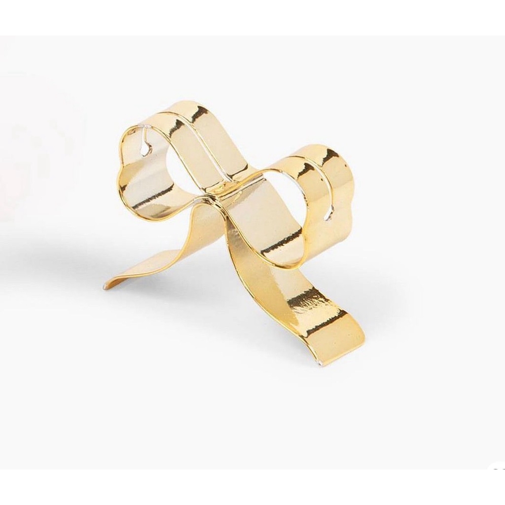 2 Boxes of New Love x June 4ct Gold Bow Place Card Holders